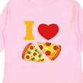 thumbnail image 4 of Inktastic I Love Pizza Boys or Girls Long Sleeve Toddler T-Shirt, 4 of 5