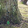 thumbnail image 3 of cpengpj 3D Sculpture Miniature Fairy House Kit Wooden Fairy Doors for Trees Outdoor Funny DIY Fairy House Accessories Lawn Home Wall Ornament, 3 of 4