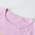 thumbnail image 7 of WIBACKER 2-7 Years Toddler and Little Girls' Long Sleeve Top and Pants Snug Fit 100% Cotton 2 Piece Pajama Set - Purple Girl, 7 of 7