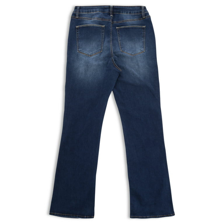 Wax Jean Juniors' Plus Size High Rise Bootcut Jeans 