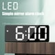 thumbnail image 3 of Reloj despertador digital LED BuyWeek con espejo y ajuste de brillo, 3 of 11
