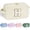 Beige, variant on YOOLIFE Monogram Makeup Travel Bag - Initial Makeup Bag Makeup Brush Bag Preppy Makeup Bag Travel Must Haves Personalized Girlfriend Girl Granddaughter Friend Birthday Gifts for Women Her Letter P