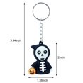 thumbnail image 4 of 6PCS Halloween Keychain Creative Cute Cartoon Alloy Pendant Keychain Key Ring, 4 of 10