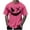 Hot Pink, variant on T-shirts for Men Printed Short Sleeve Casual Round Neck T-shirt Top Black XXL Mens Tops