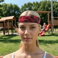 thumbnail image 2 of Unique Bargains 1 Pc Sports Headband for Sport Red, 2 of 6