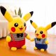 thumbnail image 2 of Almohada de Pikachu, pareja, correa, pantalones, muñeca, Pokémon, juguete de peluche grande, dibujos animados, lindos juguetes para niños, peluches, muñeca, almohada, 2 of 4