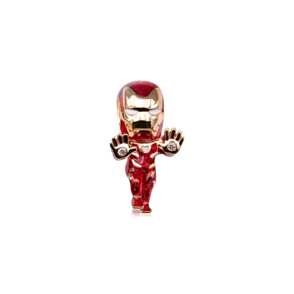 Pandora Marvel The Avengers Iron Man Charm Red One Size