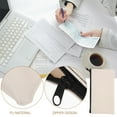thumbnail image 4 of OUNONA 2Pcs Small Money Bag Beige PU with Zipper for Secure Cash and Receipts, 4 of 4