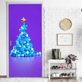 thumbnail image 6 of Christmas Front Door Decorations Sticker, Front Door Covers Decorative Christmas Ball wall stickers for Festive Party Home Decor,SP-F132,S(38.5x200cmx2Pcs), 6 of 15
