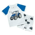 thumbnail image 5 of Baby Boy Outfits 12 Months Toddler Baby Boy Summer Outfit Short Sleeve T Shirt Top Casual Shorts Set Clothes 6 12 18 24 Month, 5 of 8