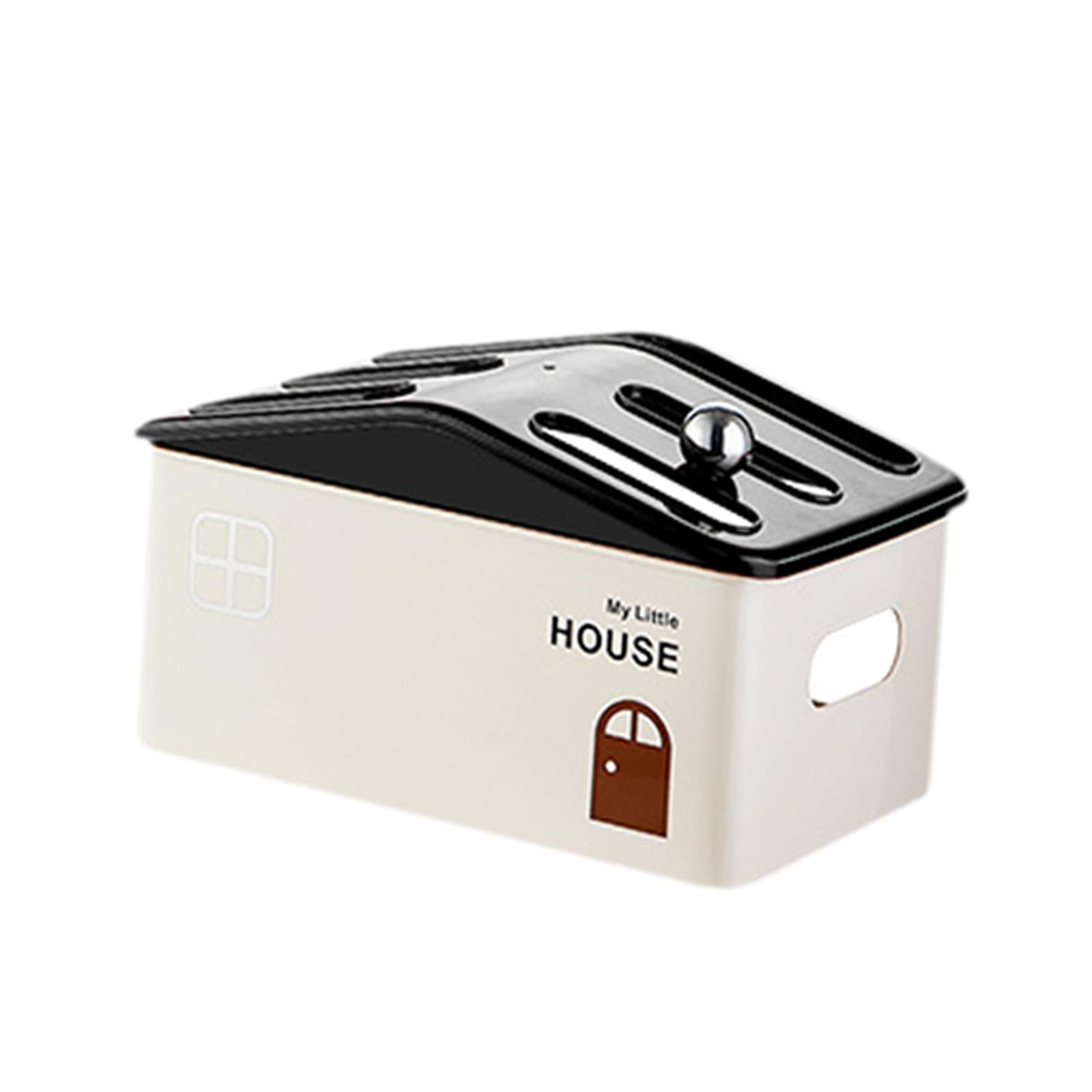 Fiocias Router Storage Box Cable Management Box Creative Ventilated Space Saving Desktop Single Layer