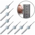 thumbnail image 3 of BE-TOOL 10pcs 0.5mm Tungsten Carbide Rotary Drill Bit Set 2.5mm 1/8" Shank for PCB, Dremel, Jewelry, CNC, Soft Metals, Circuit Board, Engraving Tool, 3 of 4