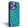 thumbnail image 2 of Head Case Designs NFL Miami Dolphins Artwork Patterns Gel Armour Case For Apple iPhone 15, 2 of 7