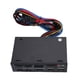 thumbnail image 2 of Panel Multifunción Frontal De 5,25 "Usb3.0 Hub Media Dashboard Pc Lector De Tarjetas Interno Vogacara EL006885-00, 2 of 6
