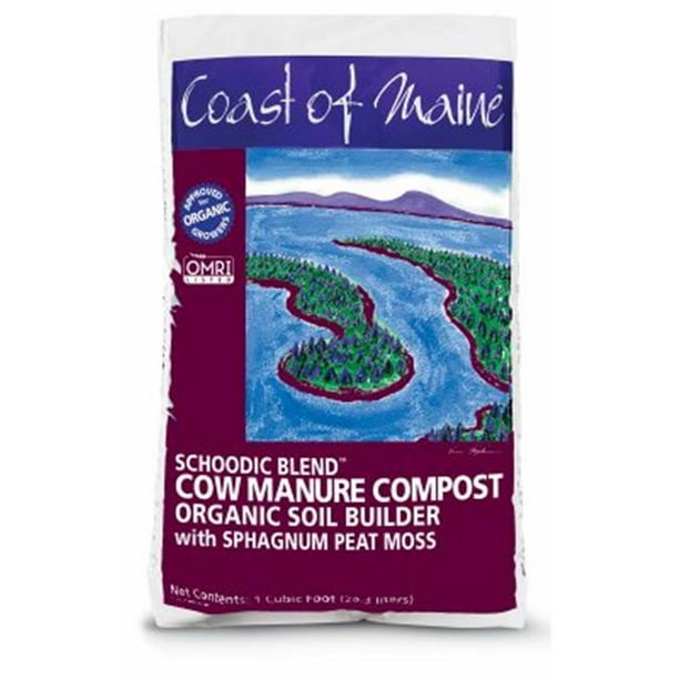 Coast of Maine 169823 CUFT Compost Cow Manure