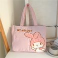 thumbnail image 1 of 2024 nuevo bolso Sanrio de dibujos animados lindo de tela Kuromi bolso de mano hombro Pacha perro lindo bolso de papelería bolso de gran capacidad, 1 of 3