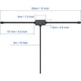 thumbnail image 4 of Eightwood Indoor FM Dipole AM Loop Antenna FM Radio Antenna FM Antenna for Home Stereo Receiver, 4 of 10