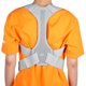 thumbnail image 3 of Corrector de postura lumbar gris para adultos - Correas de hombro ajustables, cómodo y discreto, soporte de espalda talla L, 3 of 8