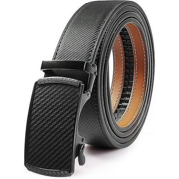 Men's Ratchet Belts Leather Comfort Adjustable Click Belt