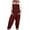 Wine, variant on lcziwo Linen Jumpsuits for Women,Womens Overalls Casual Loose Dungarees Romper Baggy Playsuit Cotton Linen Pants Trousers Jumpsuit Wine,XXL
