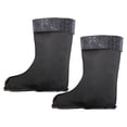 thumbnail image 2 of yuksok Rain Boot Liner Thermal Comfortable Shoe Insert for Snow Work Hiking Outdoor 40, 2 of 9