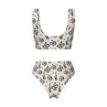 thumbnail image 5 of Daiia Snake Women's Bikini Set Two Piece Swimsuit High Waisted Bikini Adjustable Straps Bikini Perfect for Beach, Pool, and Summer Vacation-XX-Large, 5 of 9