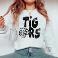 thumbnail image 1 of Jersey Para Mujer De Manga Larga Con Cuello Redondo Y Letras Estampadas Casuales XBTCLXEBCO Cabeza De Tigre;S, 1 of 2