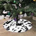 thumbnail image 2 of FMSHPON Squirrels Isolated on White Xmas Christmas Tree Skirt Stand Mat for Holiday Party Decoration Indoor Outdoor 48 inches, 2 of 3