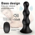 thumbnail image 3 of 1pc Anal Vibrator Inflatable Butt Plug, Remote Control Prostate Massager With Automatic Inflation And 10 Vibrating Modes For Adult Male Female Prostate Stimulator, Anal Sex Toys For Men Women Pleasure, 3 of 4