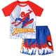 thumbnail image 1 of Disney Marvel Spiderman Cars - Traje de baño para niños, camisetas de guardia de erupción y traje de baño para niños, traje de baño de verano de Mickey de 2 a 13 años, 1 of 5