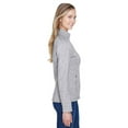thumbnail image 3 of Devon & Jones DG793W Women's Bristol Full-Zip Sweater Fleece Jacket-Grey Heather-L, 3 of 3