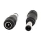 thumbnail image 2 of Conector de enchufe de corriente DC macho de 5 Pcs 6.0mmx4.0mm a hembra de 5.5x2.5mm con pin, 2 of 2