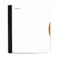 thumbnail image 3 of Mintra Office Durable PREMIUM Spiral Notebook, ((White, 1 Subject, 8.5in x 11in)), Fabric Covered Coils, No Snags, Removable Adjustable Pocket Dividers, Ruler, Organization, Customizable, 3 of 4