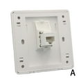 thumbnail image 5 of Wall Socket Plate Network Ethernet LAN CAT6 Outlet NEW Panel Faceplate T2V6, 5 of 9