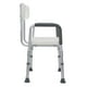 thumbnail image 4 of Silla Ducha de Aluminio HILPHY MEDICAL Ultraligera con Descansabrazos, 4 of 6