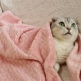 thumbnail image 4 of Dvkptbk Throw Blankets Soft Fuzzy Warm, Fuzzy Throw Blankets Couch Fleece, Throw Blankets Bed Cozy Machine Washable Plush Thick Comfy Checkered Furry Sofa Ear Sharp B, 4 of 8