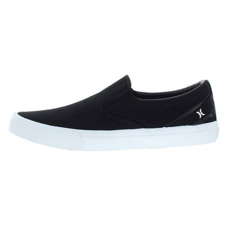 

Hurley Men s Size 9.5 Canvas Slip-on Shoe Black NEW SHIPS WITHOUT BOX