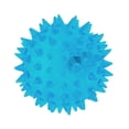 thumbnail image 4 of UDIYO Dog Puppy Cat Pet LED Squeaky Rubber Chewing Bell Ball Hedgehog Fun Toys, 4 of 6