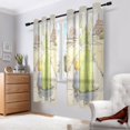 thumbnail image 7 of Monster and Children Breathable Sheer Curtains 63x52in Soft Light Filtering, UV Protection and Thermal Insulation, 7 of 7