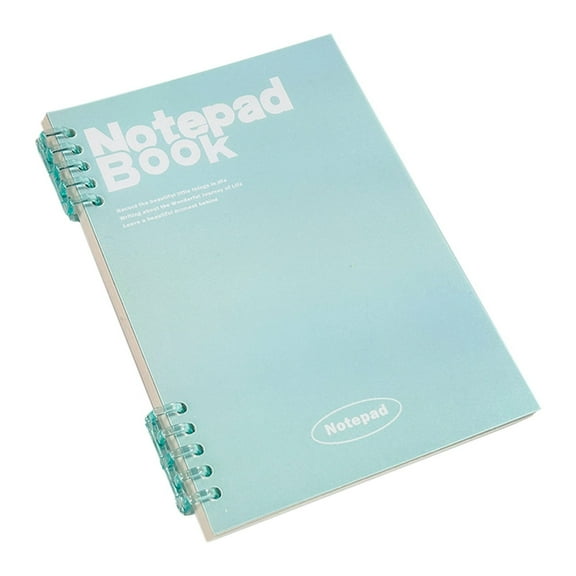 Refillable Notebook And Filler Paper Notebooks College Removable Spiral Binder Transparent Cover Planner Dot Grid Journaling Book