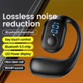 thumbnail image 2 of Typpkmm Wireless Bluetooth Headphones with Microphone Air Conduction, 2 of 7