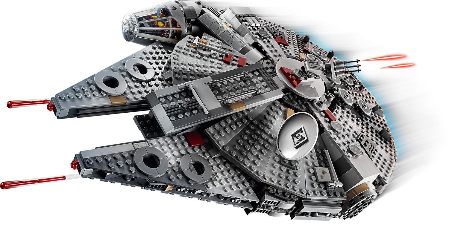 LEGO Star Wars: The Rise of Skywalker Millennium Falcon 75257 Toy Building Kit (1,351 Pieces)