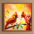 thumbnail image 1 of Cuadros Decorativos 5D bricolaje ronda completa taladro diamante pintura Cardinal Kit decoración del hogar (B6745) Wdftyju embutido en tela, 1 of 1