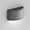 Brushed Aluminum, variant on WAC Lighting Tube 1 Light Outdoor Flush Mount