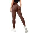 thumbnail image 5 of Pantalones de Yoga Arco Iris Latino calados sin costuras cintura Alta melocotón para mujer, 5 of 5