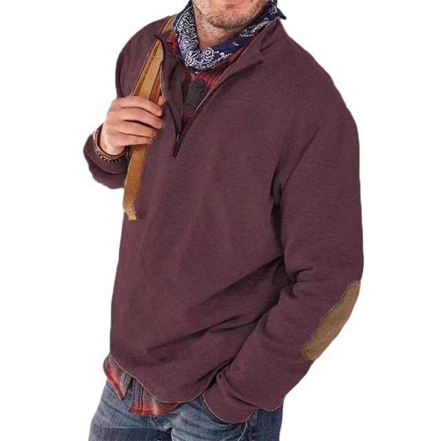 Sudadera de hombre Jersey de manga larga Sudaderas con cremallera Top atlético Invierno