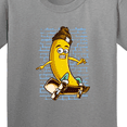 thumbnail image 4 of Inktastic Skateboarding Banana Funny Skater Youth T-Shirt, 4 of 5