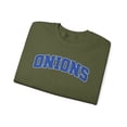 thumbnail image 3 of Onion Sweatshirt Gifts Crew Neck Shirt Long Sleeve Unisex, 3 of 7