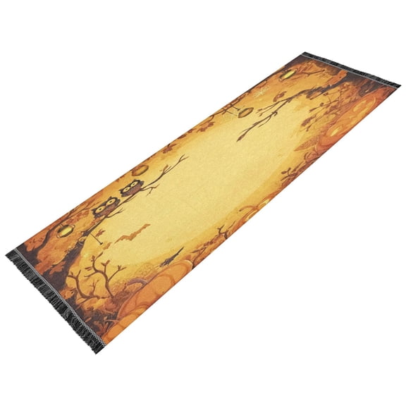 Vintage Modern Runner Rug,Non Slip Machine Washable 72"x23.5" Polyester Material Pet-Friendly Durable,Applicable to Entryway Rug Living Room Rug Cute and Delicious
