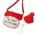 thumbnail image 1 of Clearance Now! Pet Birthday Bib Set Cat Party Hat Dection Happy AU Dections P9D6, 1 of 1